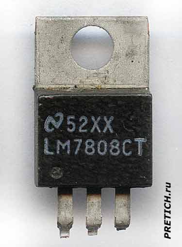   LM7808CT,  National Semiconductor