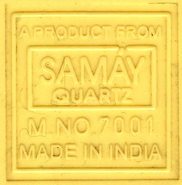 A Product from Samay Quartz M NO 7001 Made in India полное описание часов