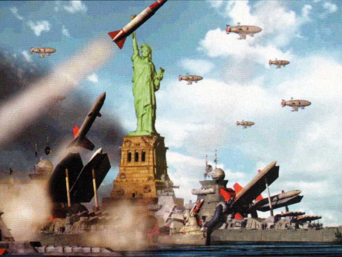 Советские дирижабли над Нью-Йорком, игра Red Alert II