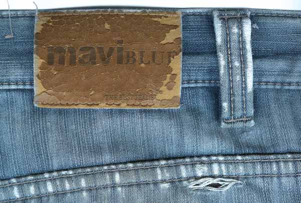 Жакрон на джинсах Mavi Blue, The Best Jeans из Турции
