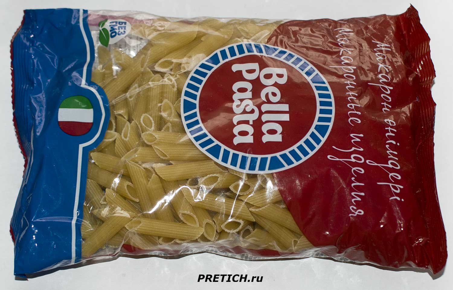 Макароны Bella Pasta перья 8 мм, производство Цесна-Мак, отзыв