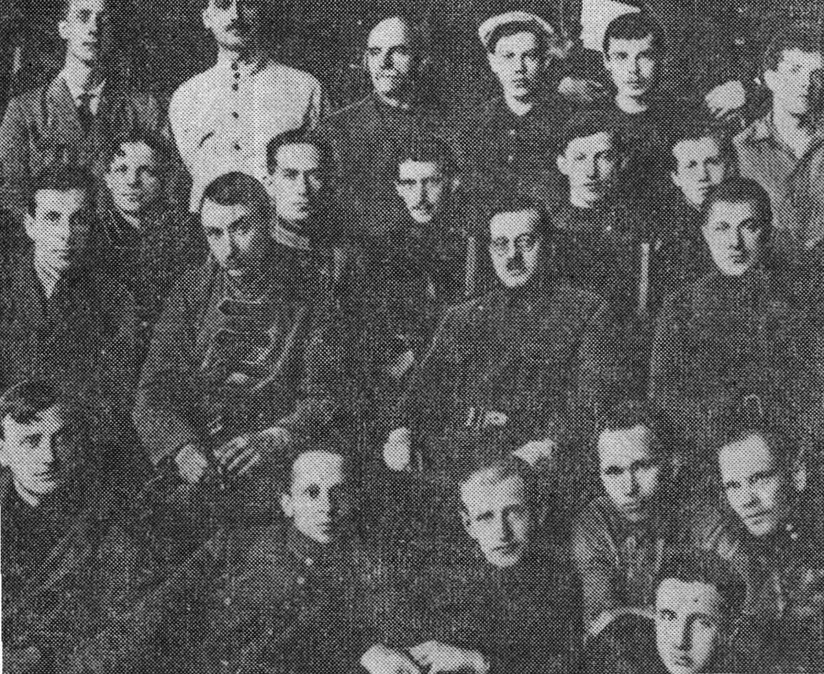 Уншлихт и первый состав московского Динамо, 1923 год
