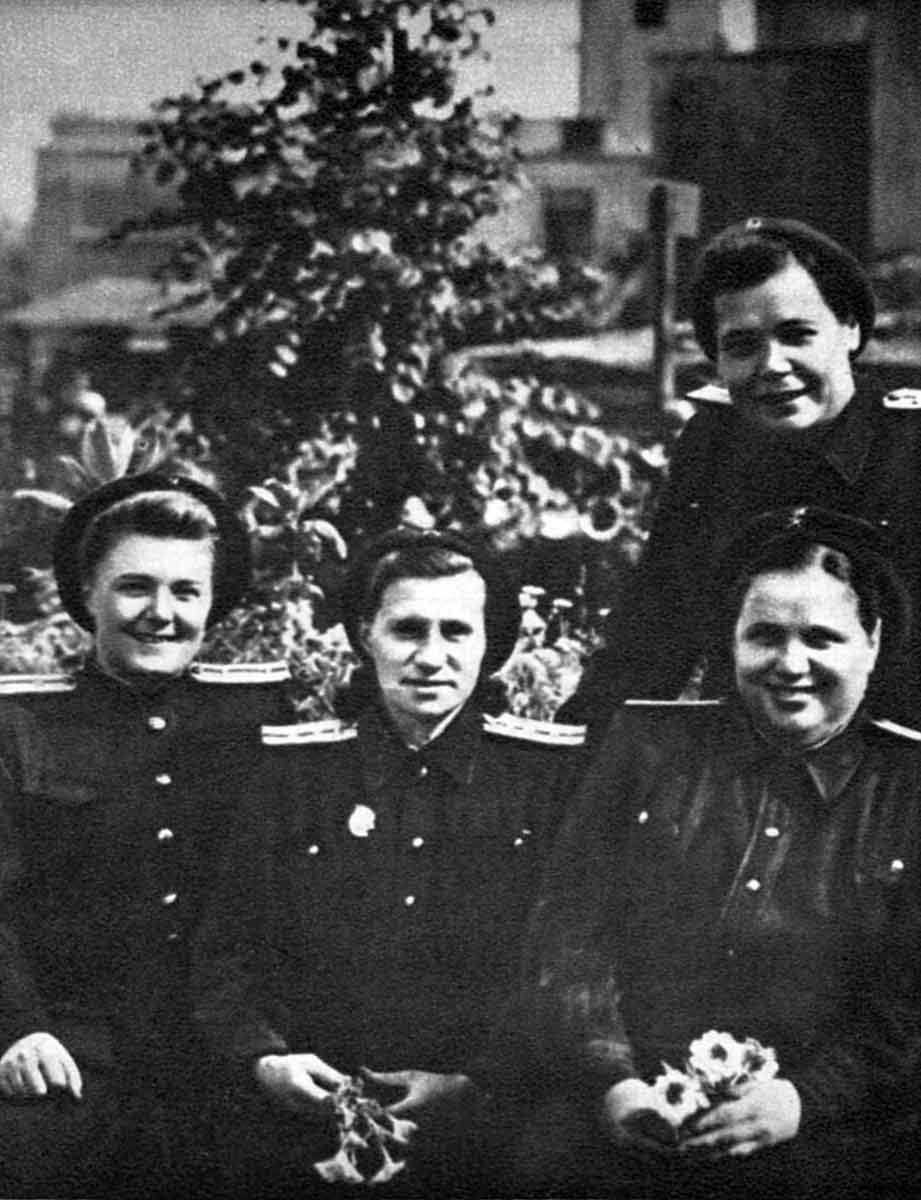 Машинисты депо Северное московского метрополитена в 1953 году