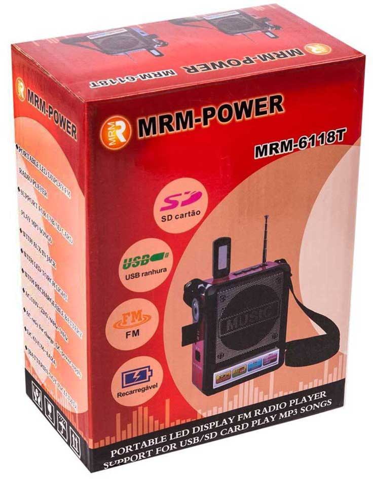 MRM-POWER радио и фонарики MRM-6118T и MRM-6128T в чем отличия?