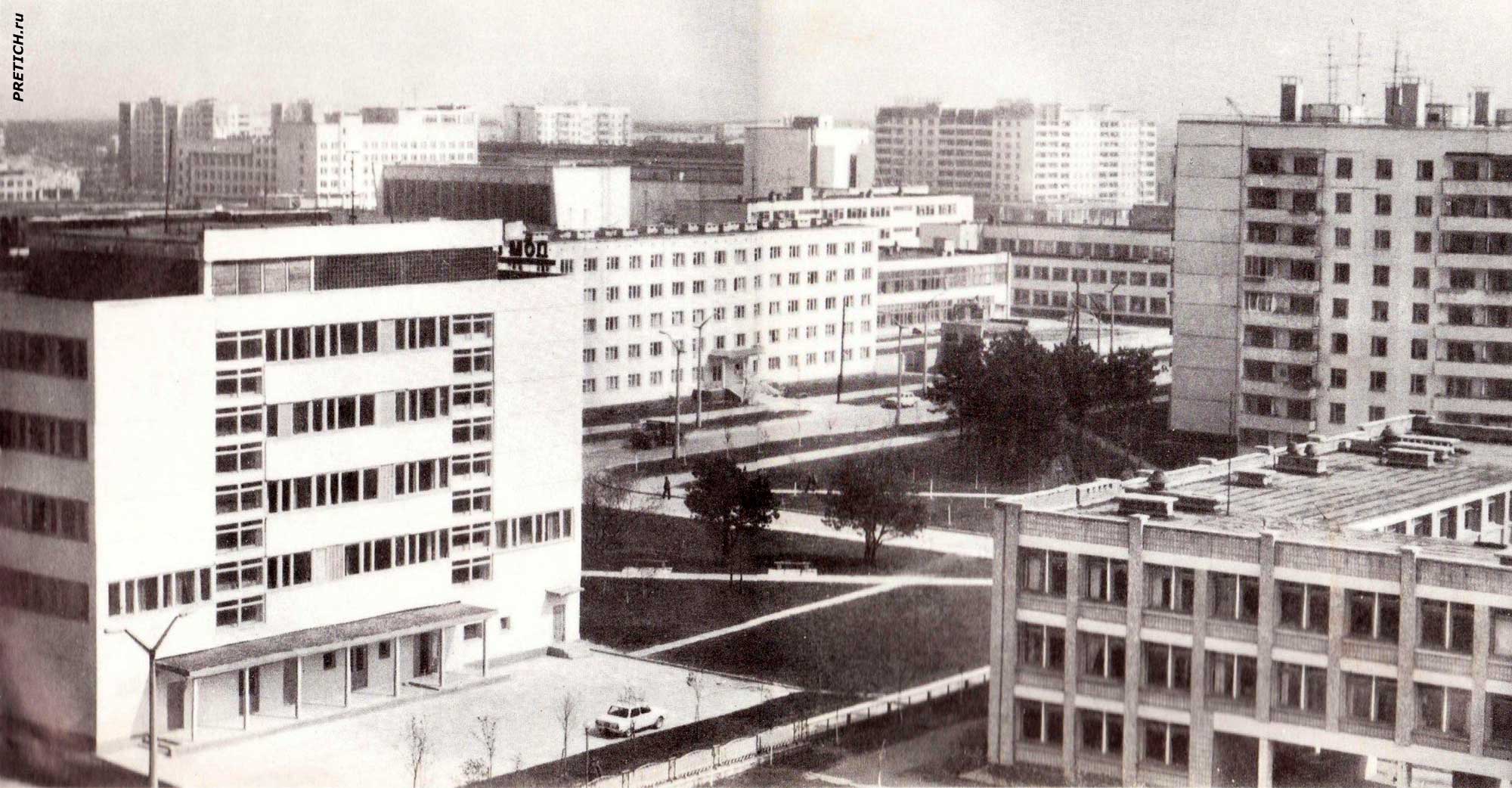 Панорама Припяти. Фото 1985 года знакое место по S.T.A.L.K.E.R.