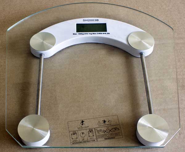 SH2003B обзор весов из Китая со стеклянной пластиной