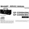 SHARP GF-CD55H/E сервис мануал