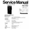 Panasonic RN-202 сервис мануал на диктофон