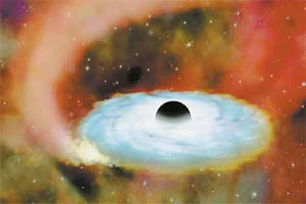 как выглядит черная дыра - звездный объект