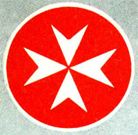 Мальтийский орден Св. Иоанна символ крест