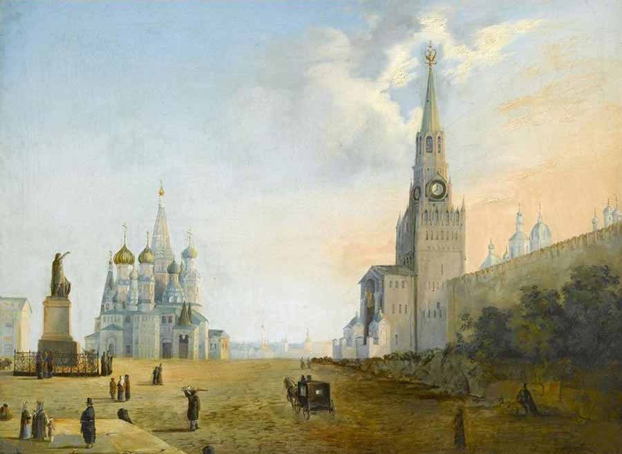 Московский Кремль начала 19 века