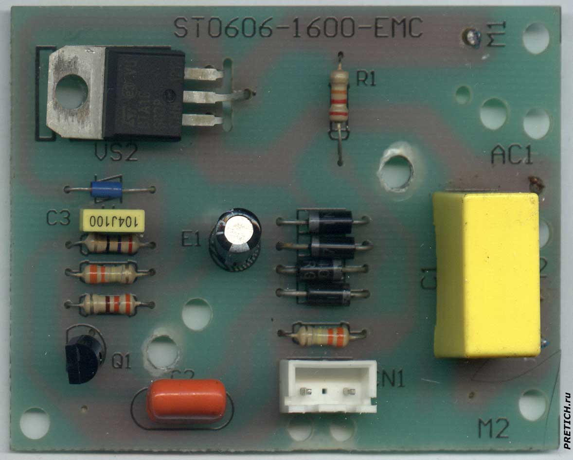 ST0606-1600-EMC плата электроники пылесоса Daewoo