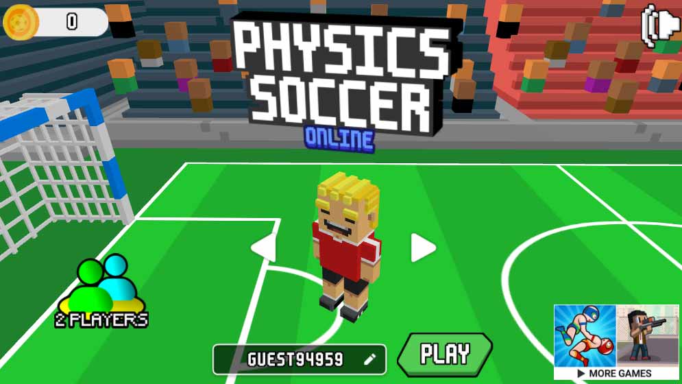 Soccer Physics Online или Физика Футбола Онлайн - играть можно!