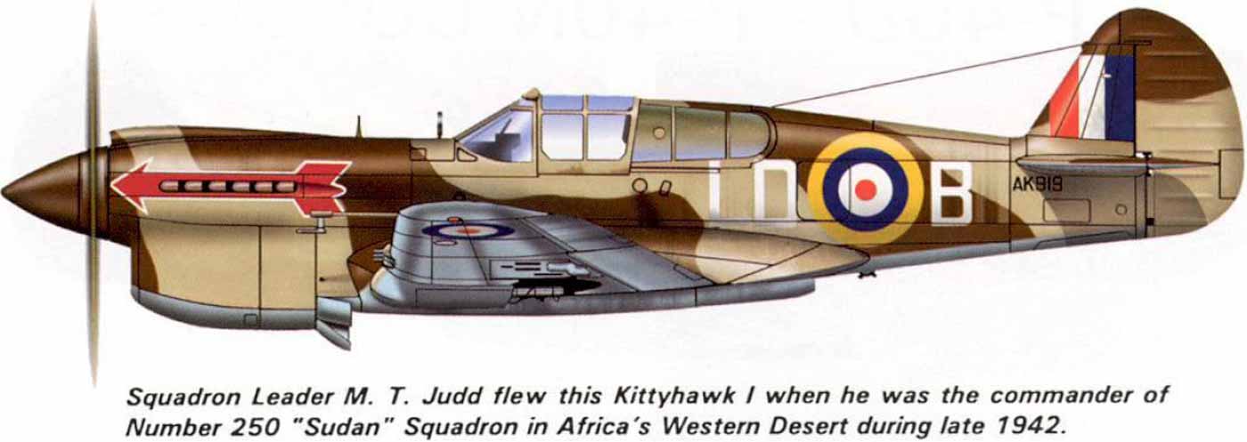 Kittyhawk-1  раскраска для Северной Африки