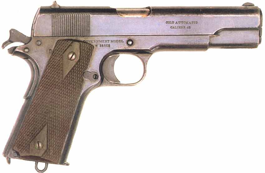 Пистолет системы Кольта образца 1911 года