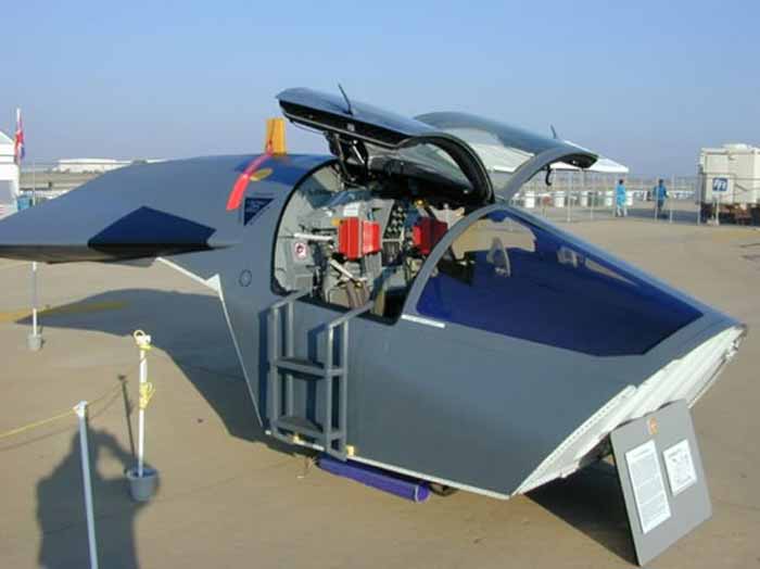 Фото отделяемой кабины F-111.