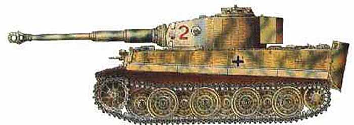Тяжелый танк Pz.Kpfw-VI Tiger Германия