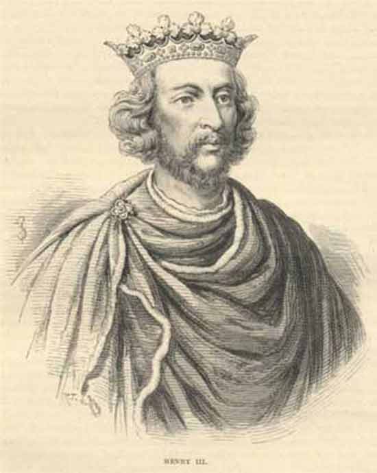 Король Англии Генрих III Плантагенет
