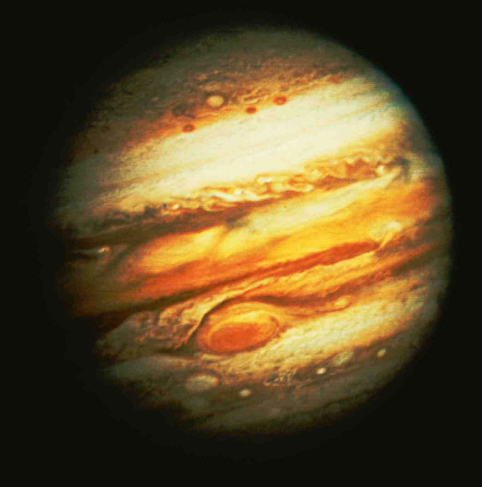 Юпитер - фотография планеты крупным планом
