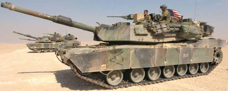 Американский танк М1А1 Абрамс