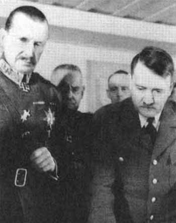 Маннергейм и Гитлер нацистское отребъе