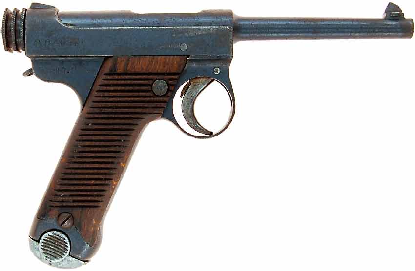 Японский пистолет “Намбу” образец 14 выпуска 1925 года