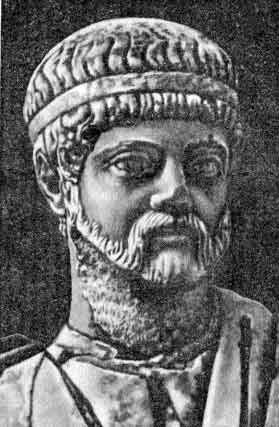 Нума Помпилий римский рекс, скульптурный портрет