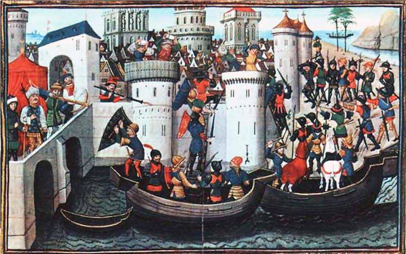 Осада Константинополя крестоносцами