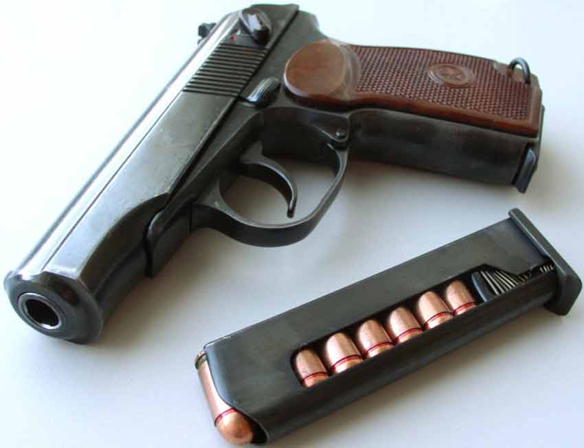 Советский пистолет системы Макарова образца 1951 года