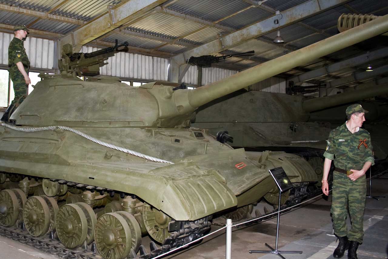 Танк Т-10 в Кубинке музейный рабочий экспонат