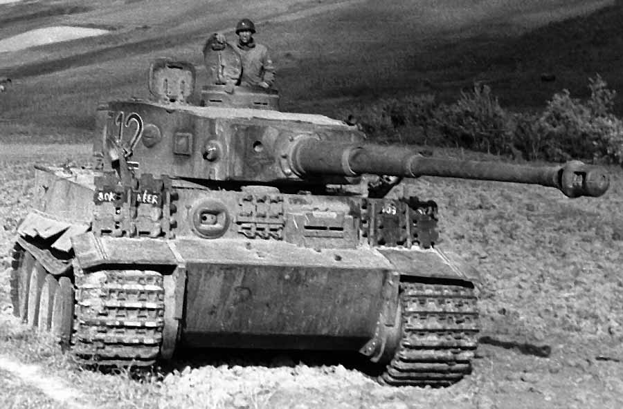 T-VI H Тигр наступление на Курской дуге 1943