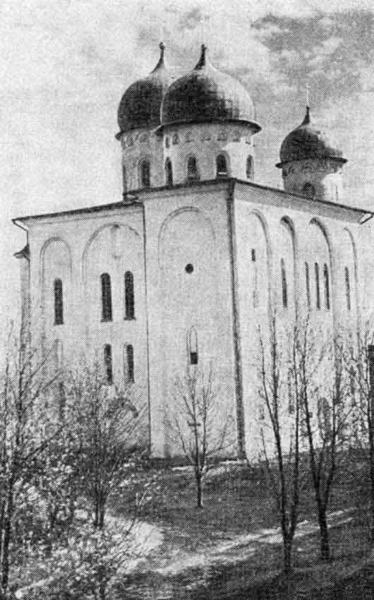Георгиевский собор Юрьева монастыря в Новгороде, XII век