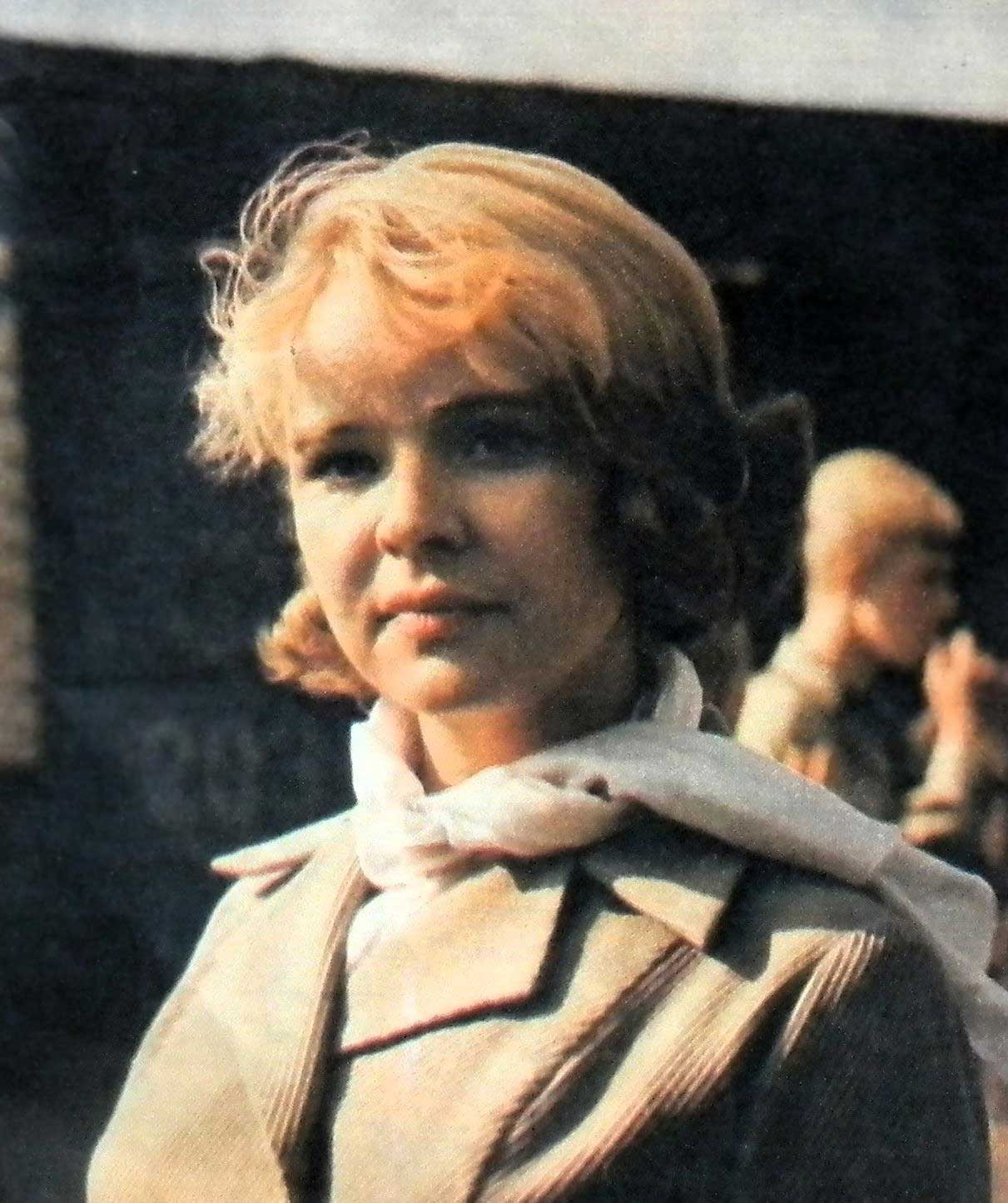 Ольга Петровна - актриса Татьяна Семина, 1971 год, съемки фильма