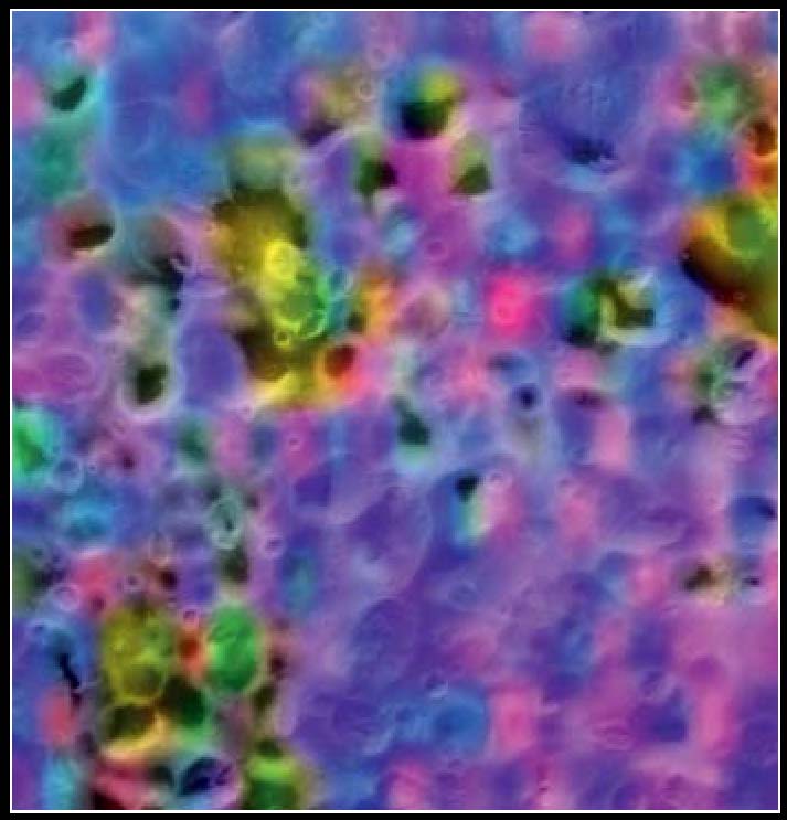 Снимки Гипериона в инфракрасном диапазоне выявили неизвестную органику