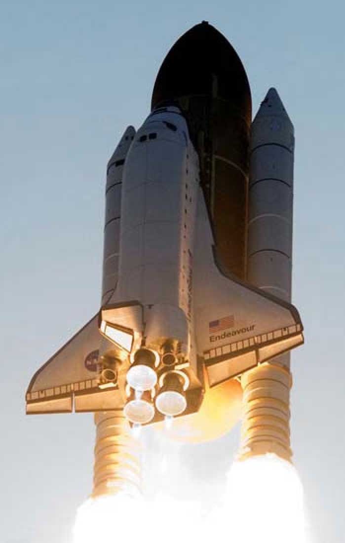 Старт шаттла Endeavour 8 августа 2007 года миссия STS-118 или ISS-13A.1