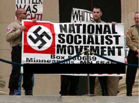 The National Socialist Movement anticommunism of USA