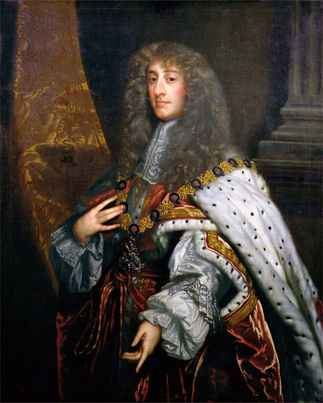 Герцог Джеймс II, будущий король Англии Яков II