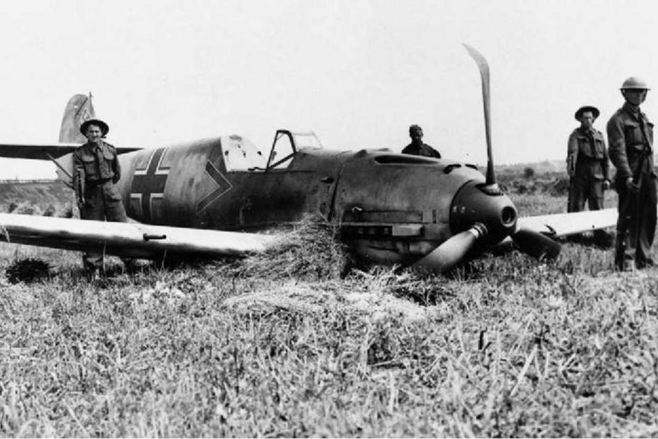 Сбитый Messerschmitt Bf.109