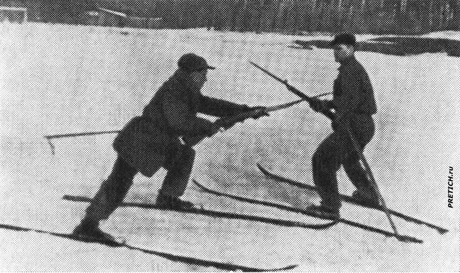 Рукопашный бой на лыжах, СССР