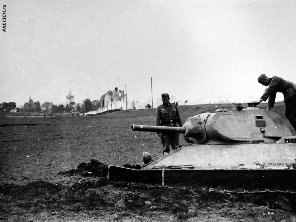 1941 - увязший Т-34-76