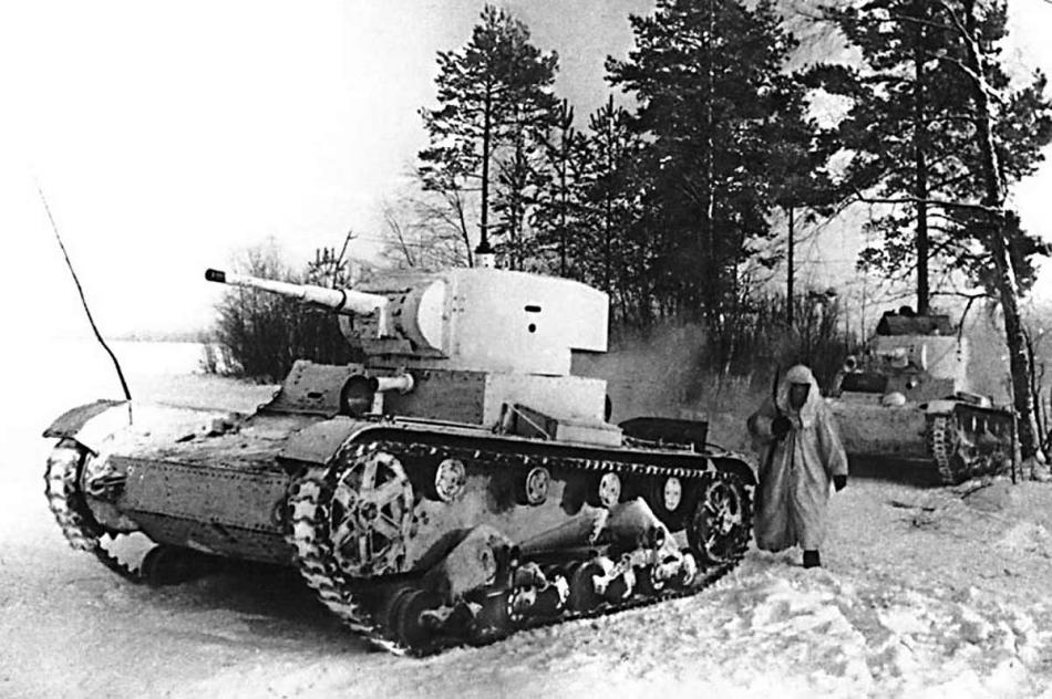 1942 - советские легкие танки в Подмосковье