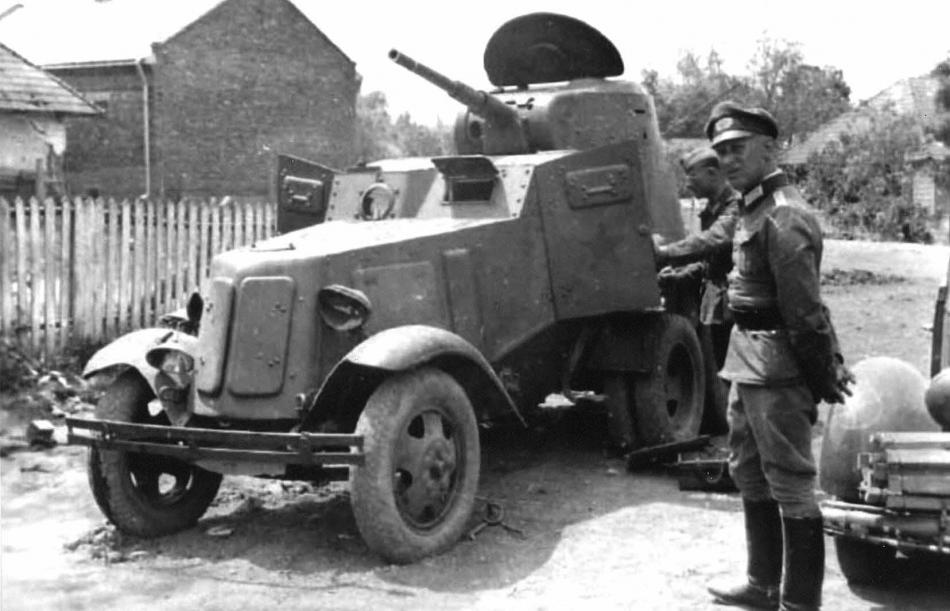 1941 - советский бронеавтомобиль