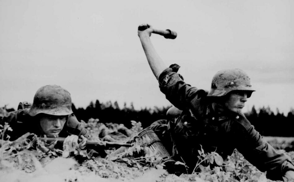 1941 - немецкие солдаты в СССР