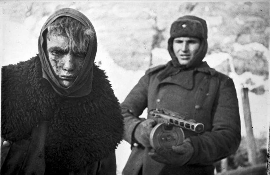1943 - пленный немец из армии Паулюса