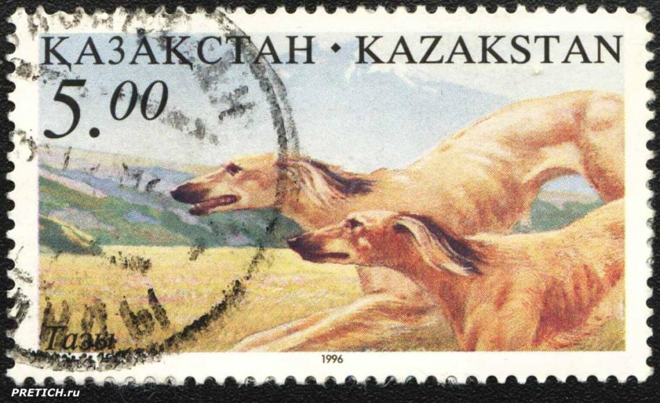 Почтовая марка Казахстана: Тазы