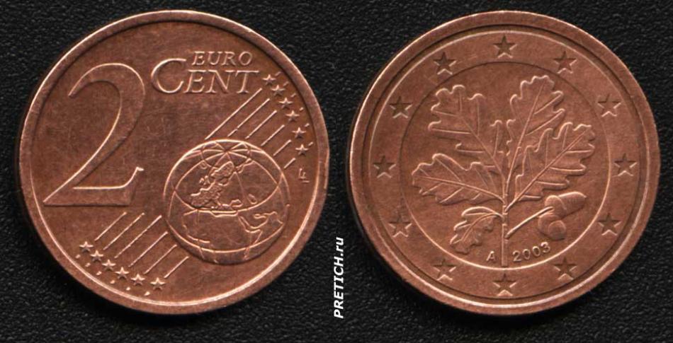 2 EURO Cent. A 2003