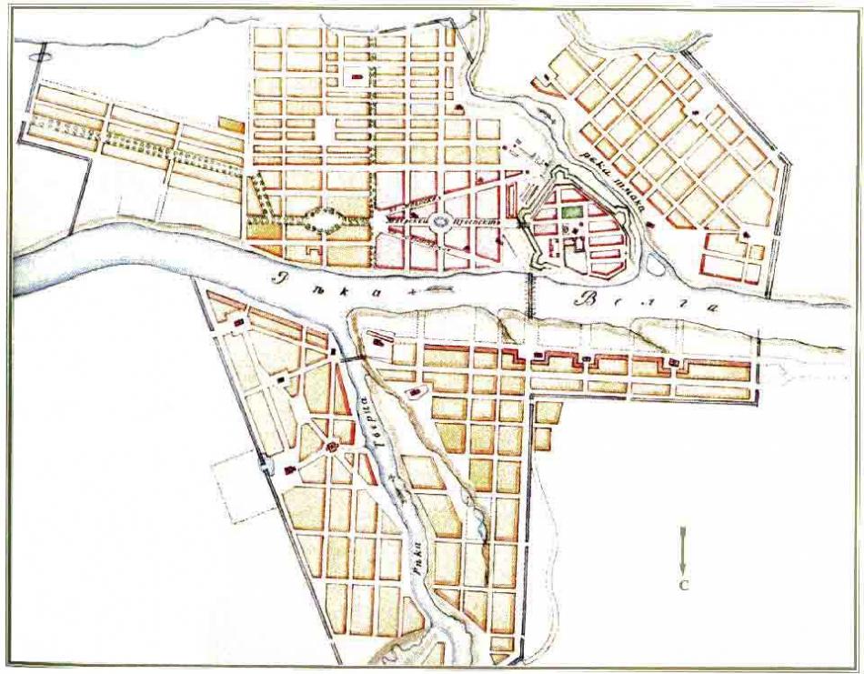 План города Твери 1770-е гг.