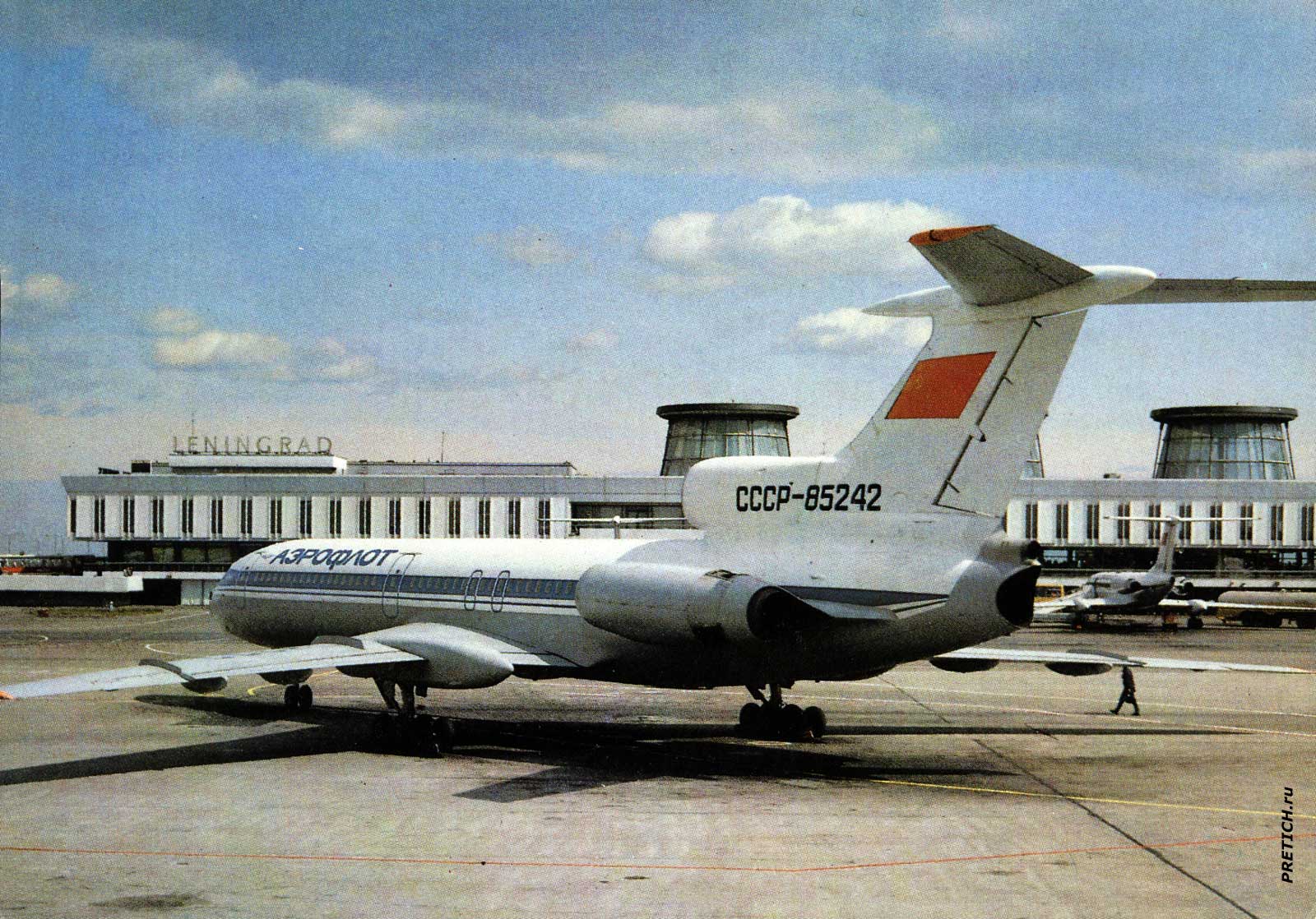 Ту-154 Аэрофлот СССР аэропорт