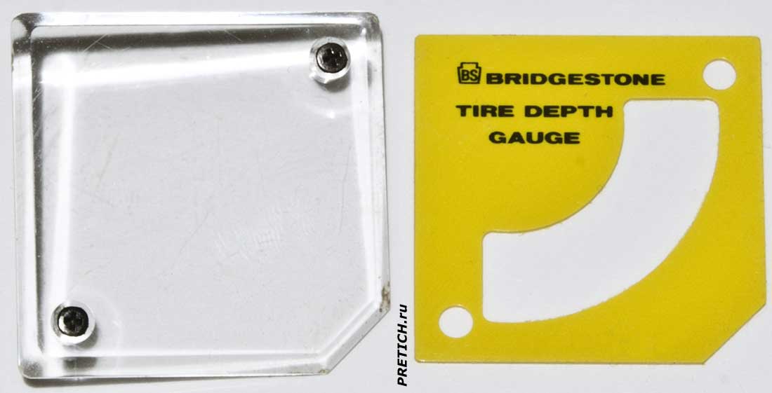 Bridgestone Tire Depth Gauge разборка глубиномера