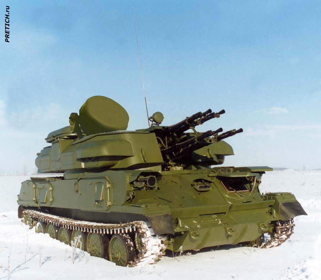 ЗСУ-23-4 "Шилка" на крайнем Севере